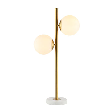 Amelie 28" Coastal Vintage Iron LED Table Lamp - JONATHAN Y